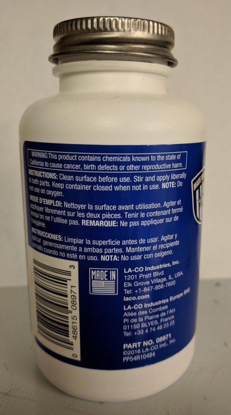 E-Z Break Anti-Seize Compound, 8 Oz Brush-In-Cap