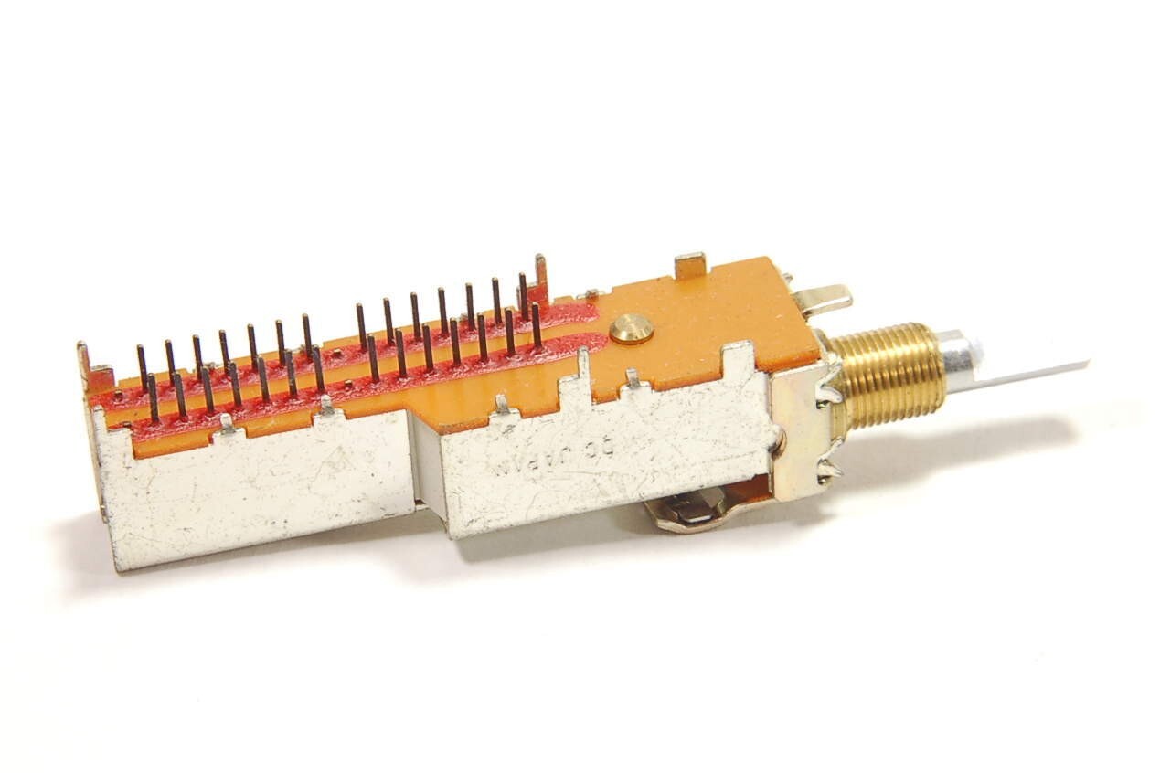 ALPS - 160595-3 - Rotary Cam Limit Slide Switch, Contacts: 4-Pole 5-Position.