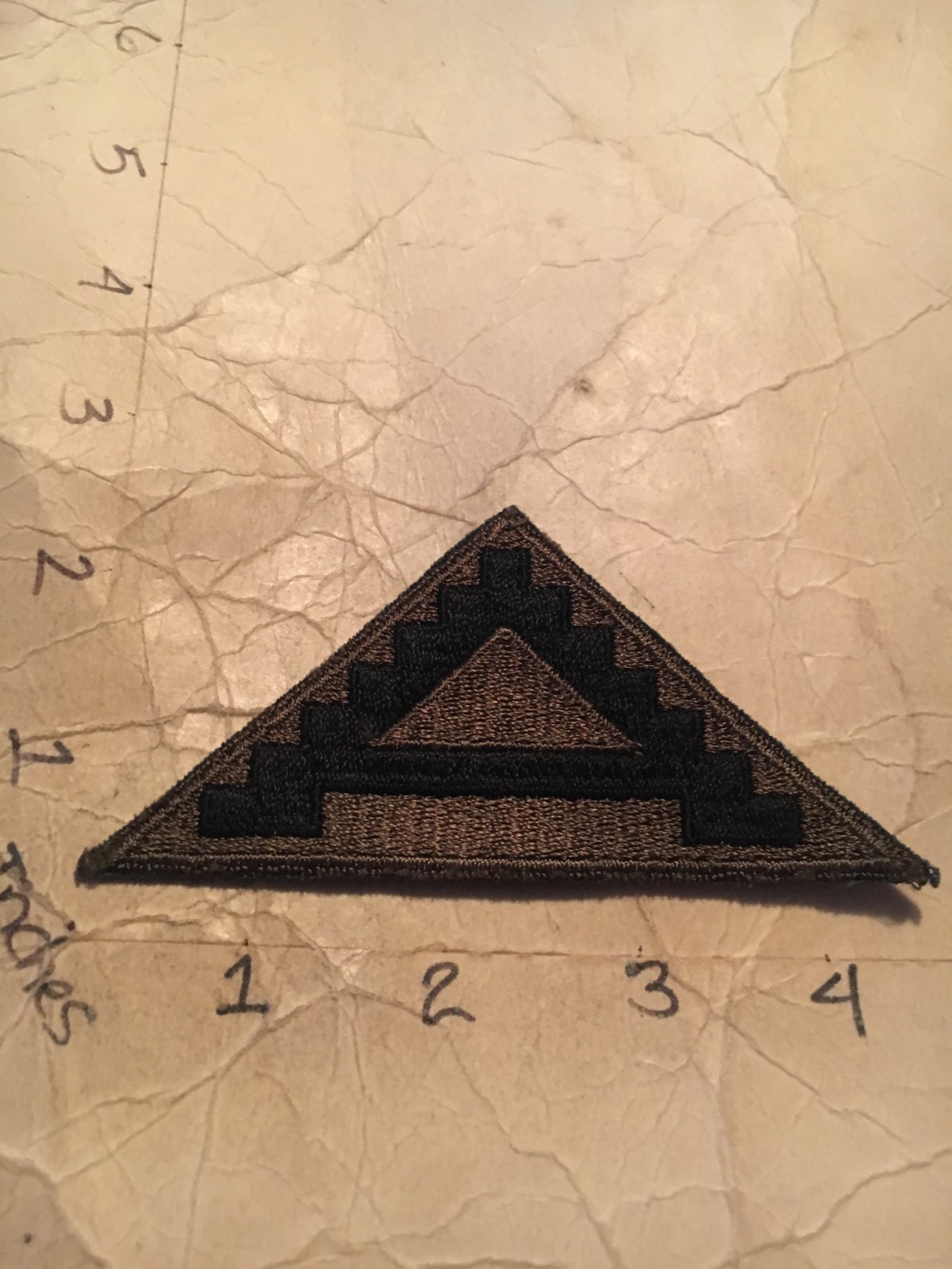 US 7th Army m/e subdued patch 10/9/25