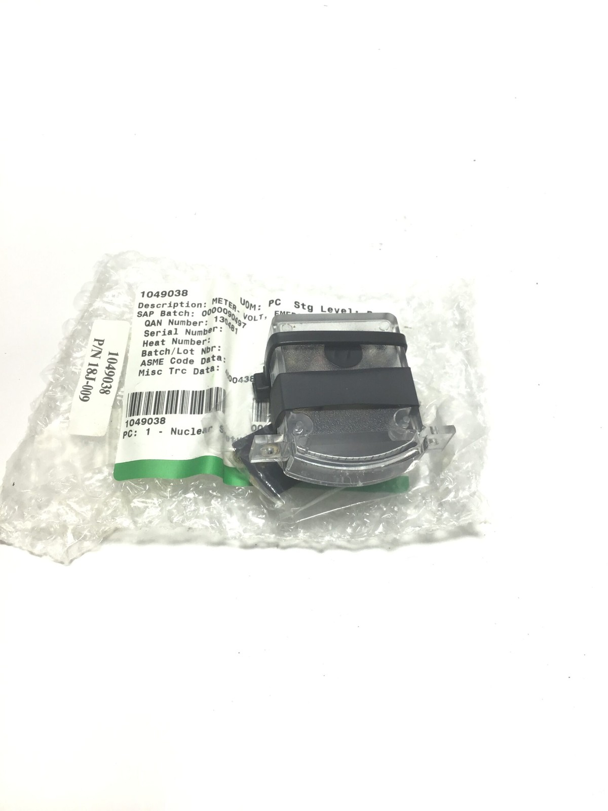 Emerson 1049038 DC Volt Meter