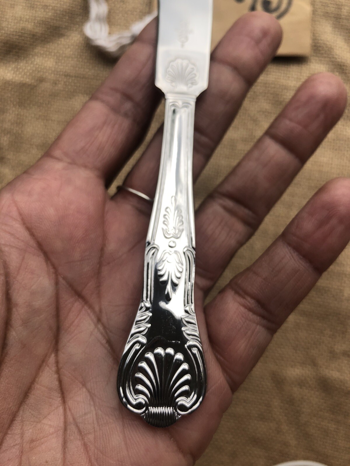 World Tableware WT Butter Knife EMBELLISHED!