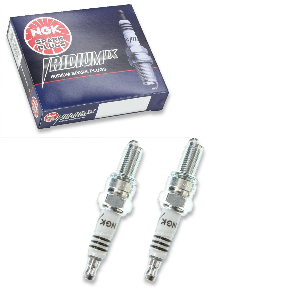 2 pc NGK 6482 CR10EIX Iridium IX Spark Plugs for U31ESRNZU U31ESN-ZU IU31A vc