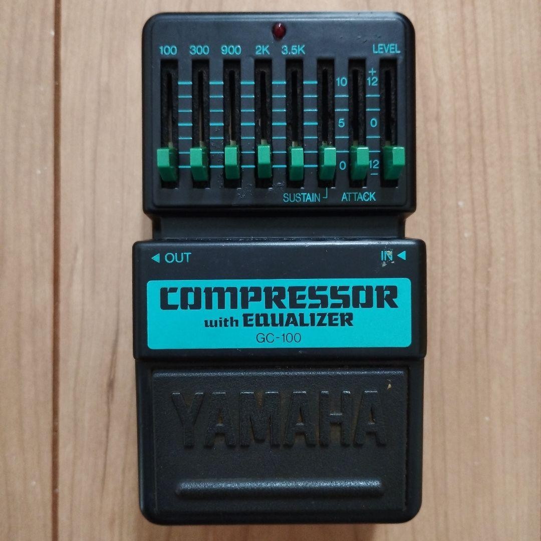 Yamaha GC-100 Compressor with Equalizer Vintage Analog Guitar Effect