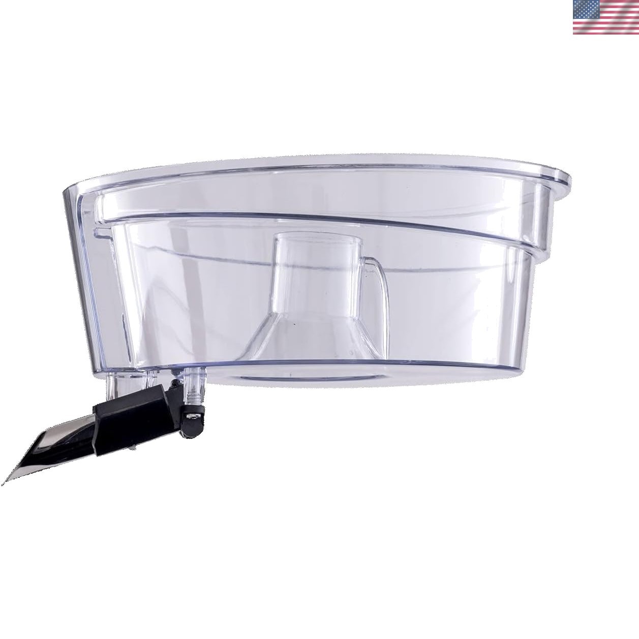 Citrus Juicer Container with Spout Replacement Portable Dishwasher Safe Clear