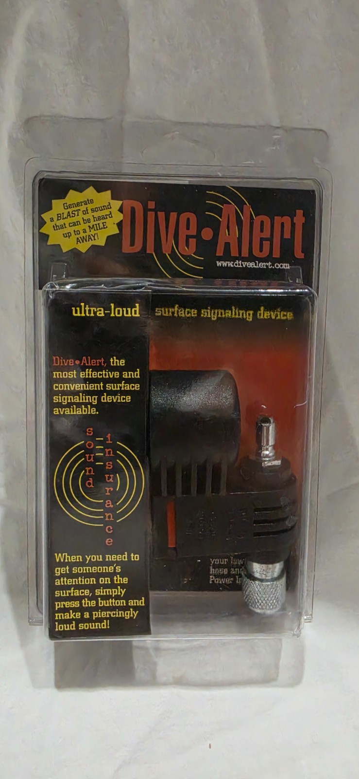 Dive Alert Surface Signaling Device