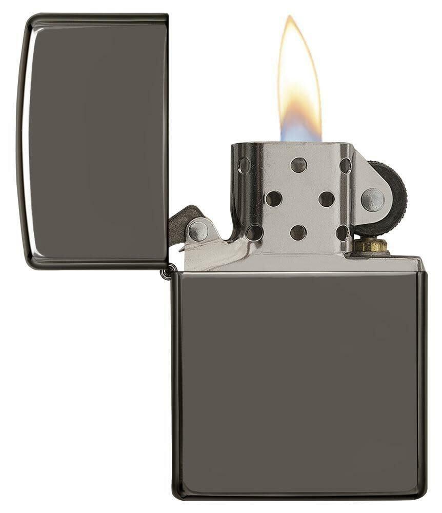 Zippo Windproof Black Ice Lighter, # 150, New In Box
