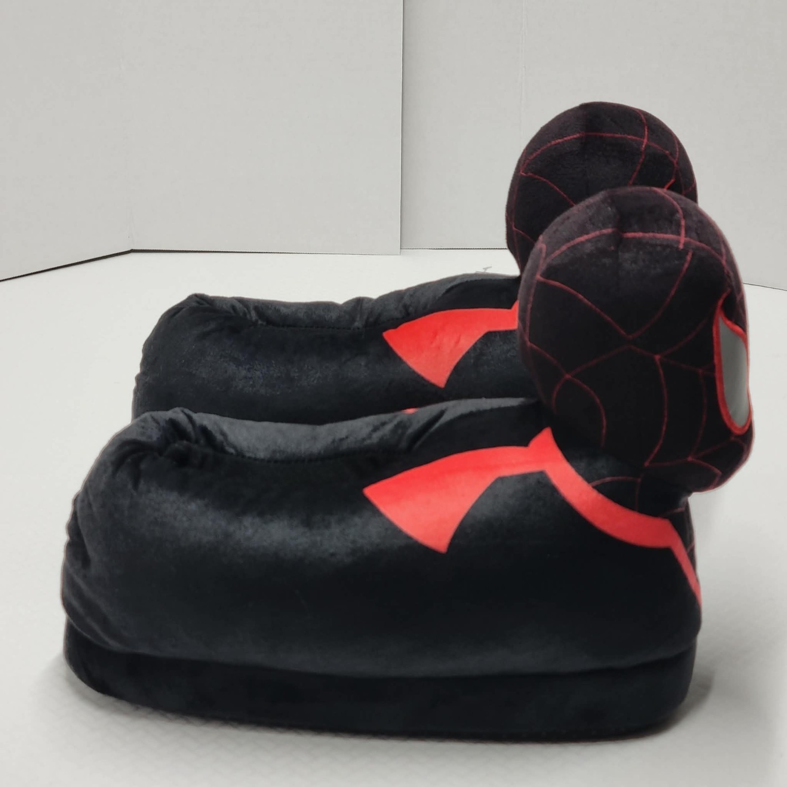 Miles Morales Spiderman Marvel Plush Slippers Size L/XL