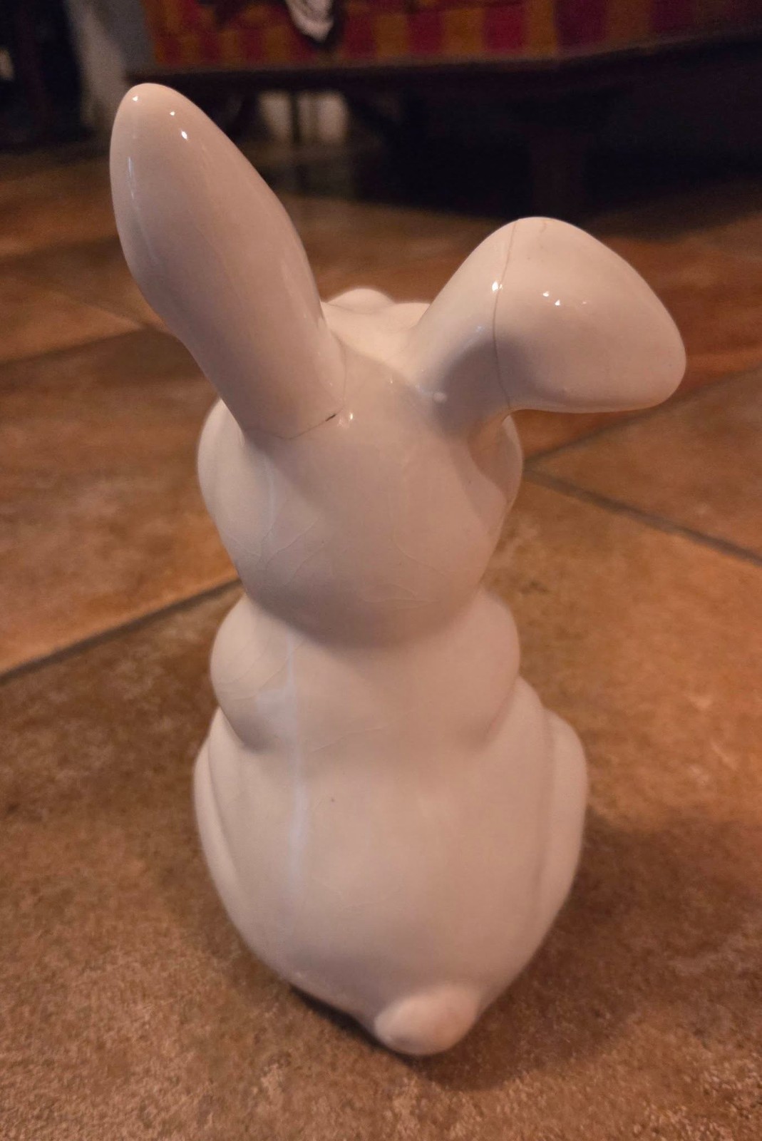 Ceramic Vintage Laughing Bunny Magic Mentalism Tricks