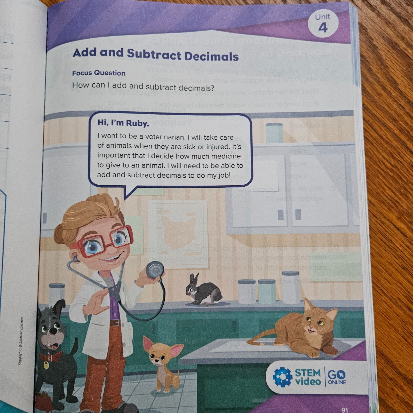 Reveal Math Grade 5 Student Ed Vol 1 Multiplication Division Decimals Volume