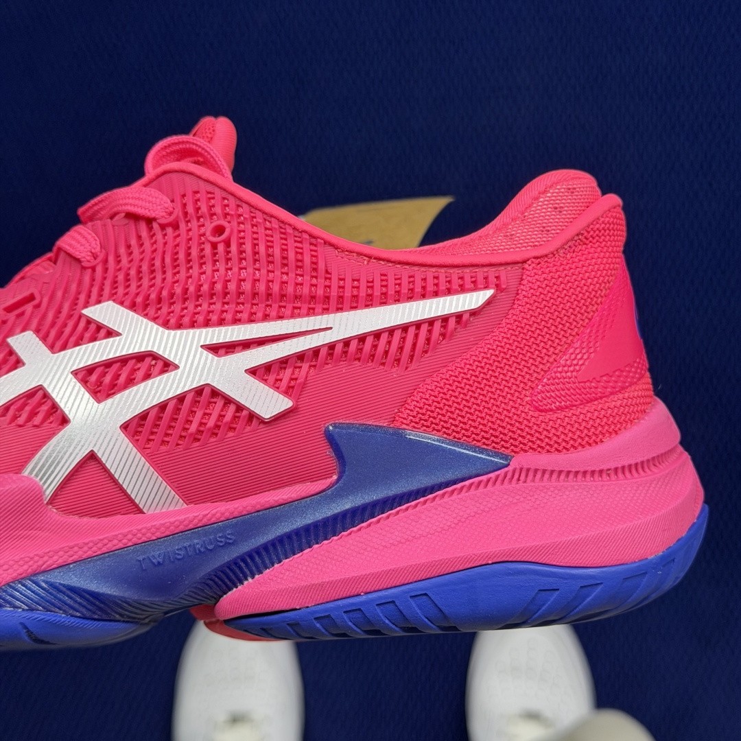 ASICS Court FF 3 Novak Bright Rose White 1041A220-700 Men's Size 4-11.5