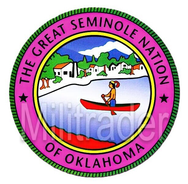 The Great Seminole Nation of Oklahoma 3" Tribal Civilized Decal