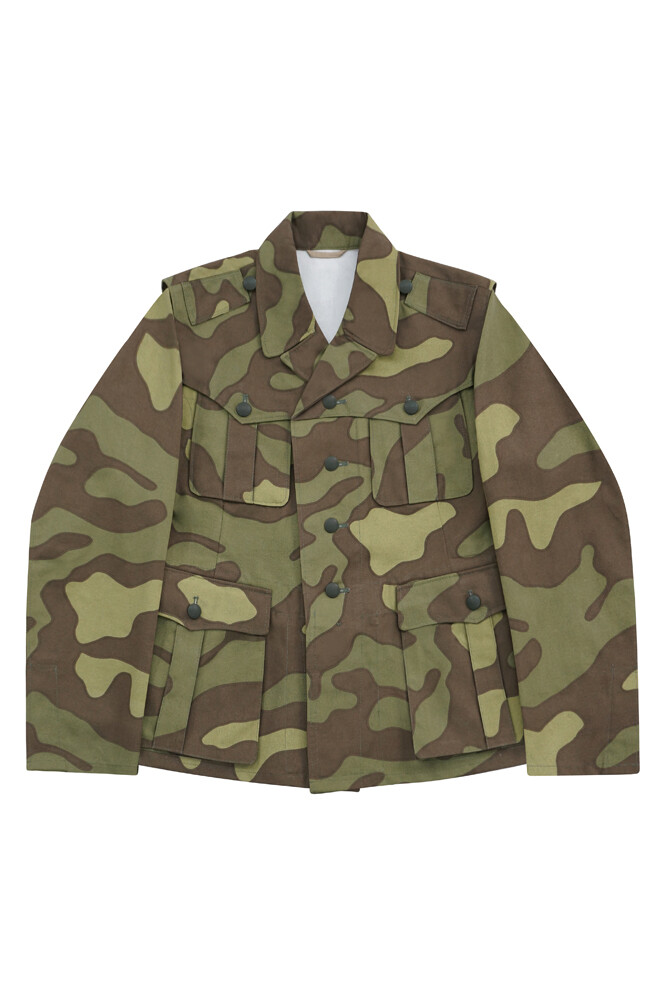 WW2 German Elite Italian Camo 'SAHARIANA' Field Tunic 1st pattern