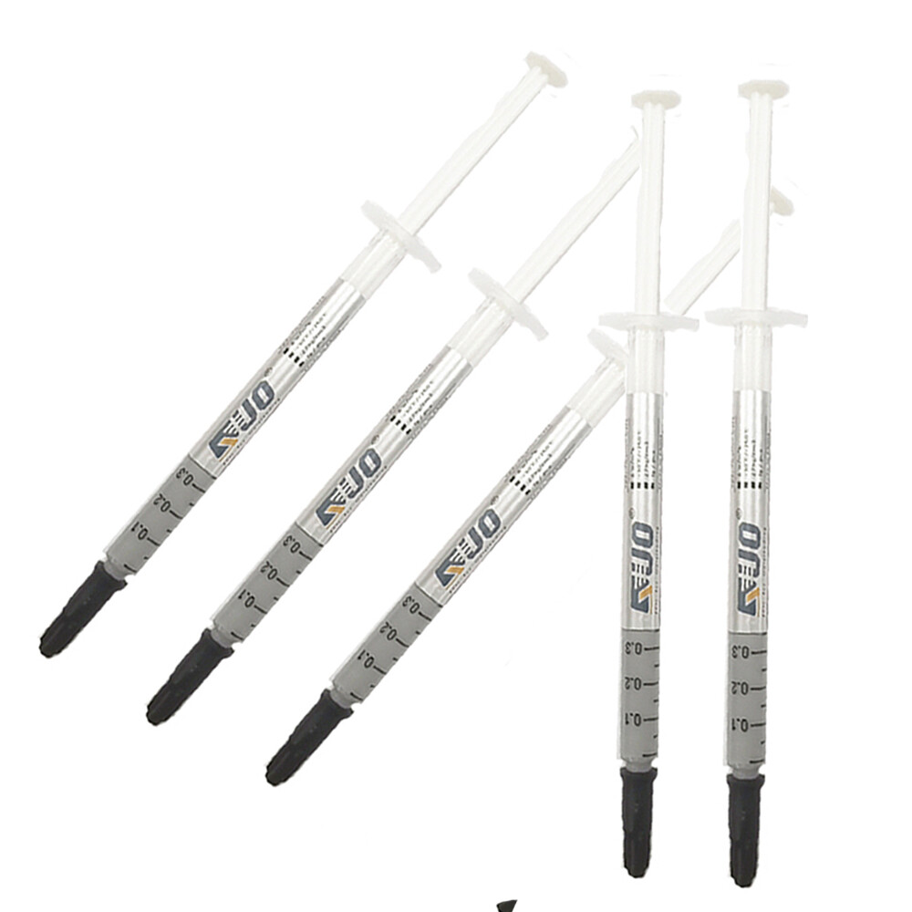 5pcs 1GRAM Thermal Paste CPU GPU Heatsink Silicon Grease Compound HY882-TU10A