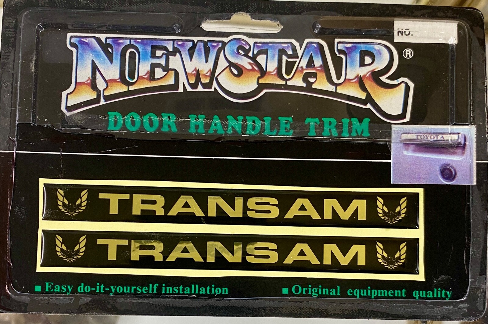 PONTIAC FIREBIRD TRANS AM TA BANDIT SPECIAL EDITION DOOR HANDLE TRIM SET TURBO