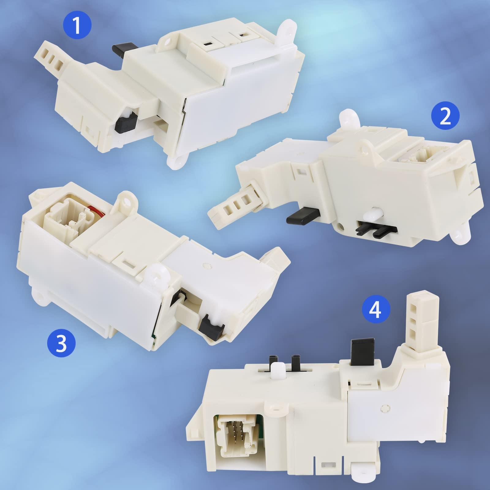 DICMIC at Shifter Switch with Screw Compatible 2013-2014 Mazda White