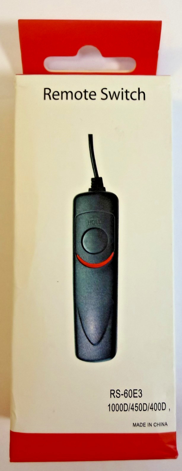CANON RS-60E3 Camera Remote For EOS 100D, EOS 300D, EOS 350D, EOS 400D, EOS 500D
