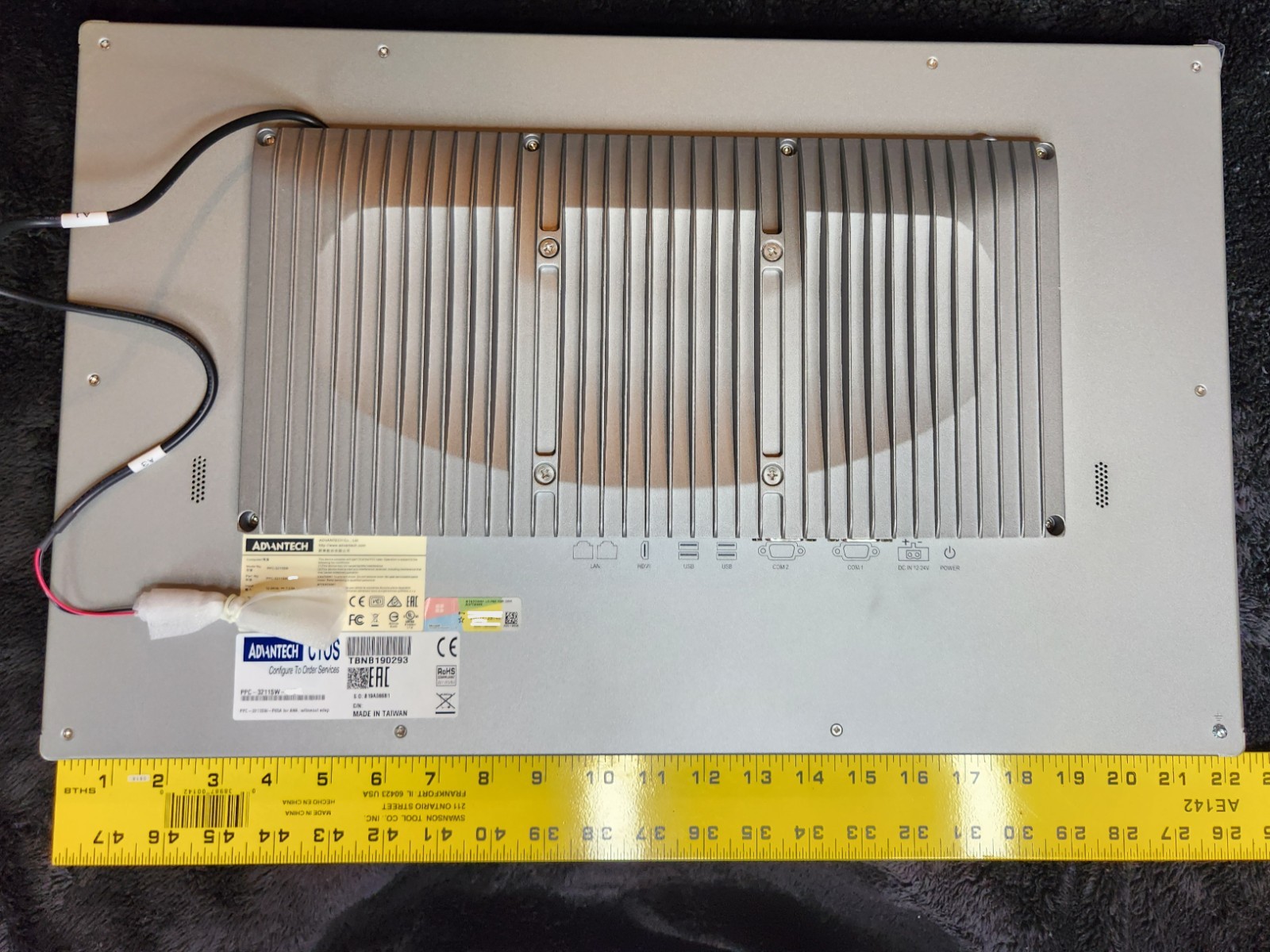Advantech PPC 3211SW 21.5" Touch Panel Computer i5-6300U 2.4GHz 16GB RAM WORKS!