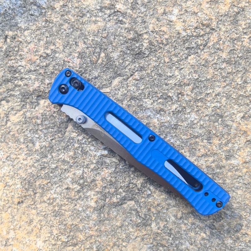 8.7" 417 S30V Blade Fiberglass Handle Tactical Outdoor Pocket Folding Knife Edc