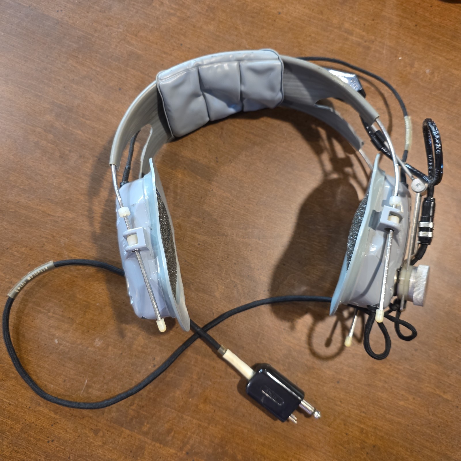 Vintage Helicopter Headset Labeled mx-2508/A1C Untested