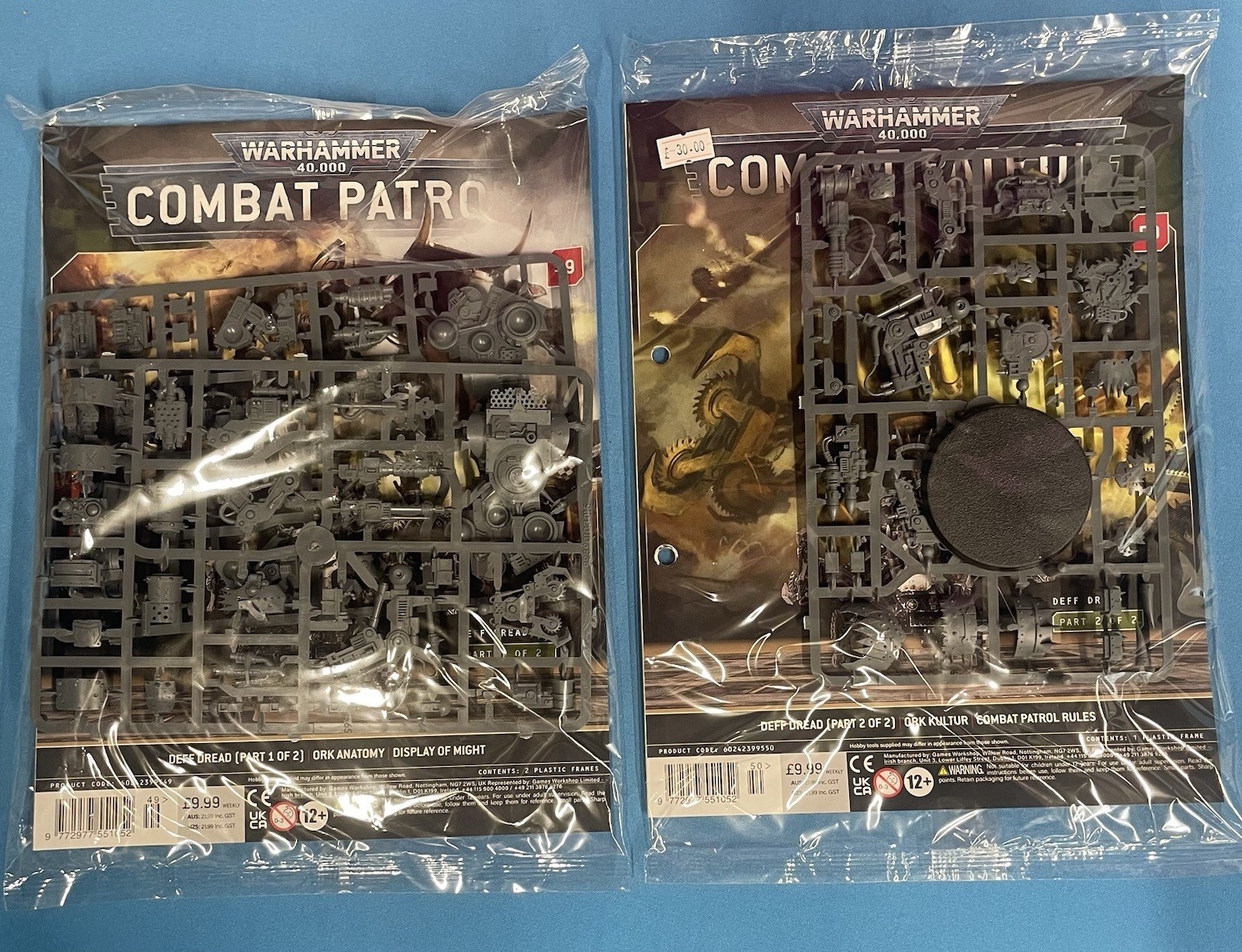 WARHAMMER 40K COMBAT PATROL ISSUE 49 & 50  DEFF DREAD (PART 1 & 2)