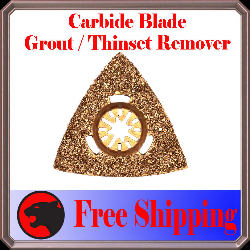 Carbide Grout Rasp Oscillating MultiTool Blade Disc For Chicago Milwaukee Ryobi
