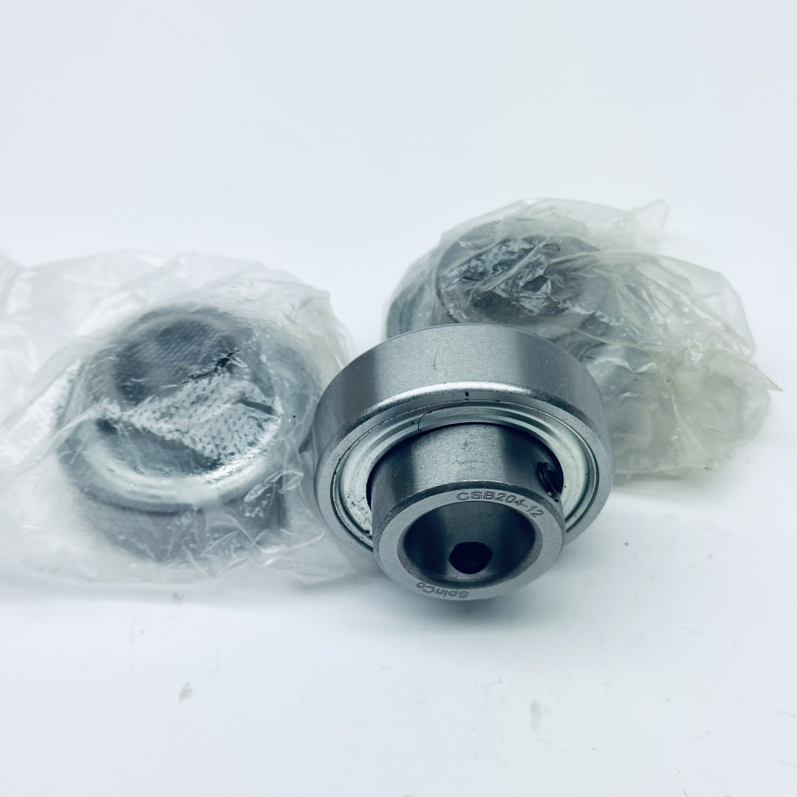 Lot of 3 Insert Bearing CSB204-12, 3/4Bore,