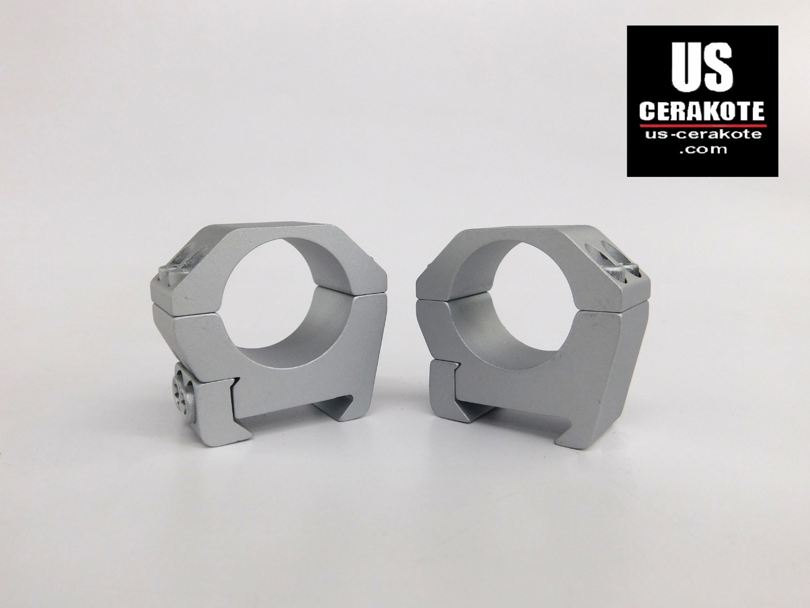 Vortex Sport Riflescope Rings 1" Low Weaver Style Satin Silver SPT1-L