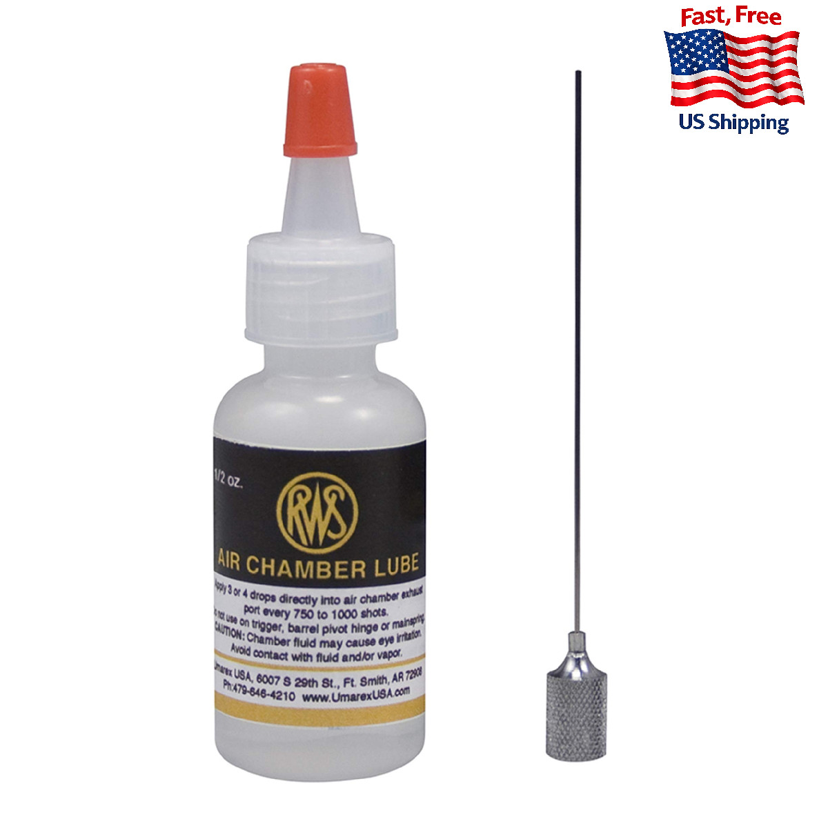 Umarex RWS Air Gun Chamber Lube 0.5oz Gun Maintenance Lubricant