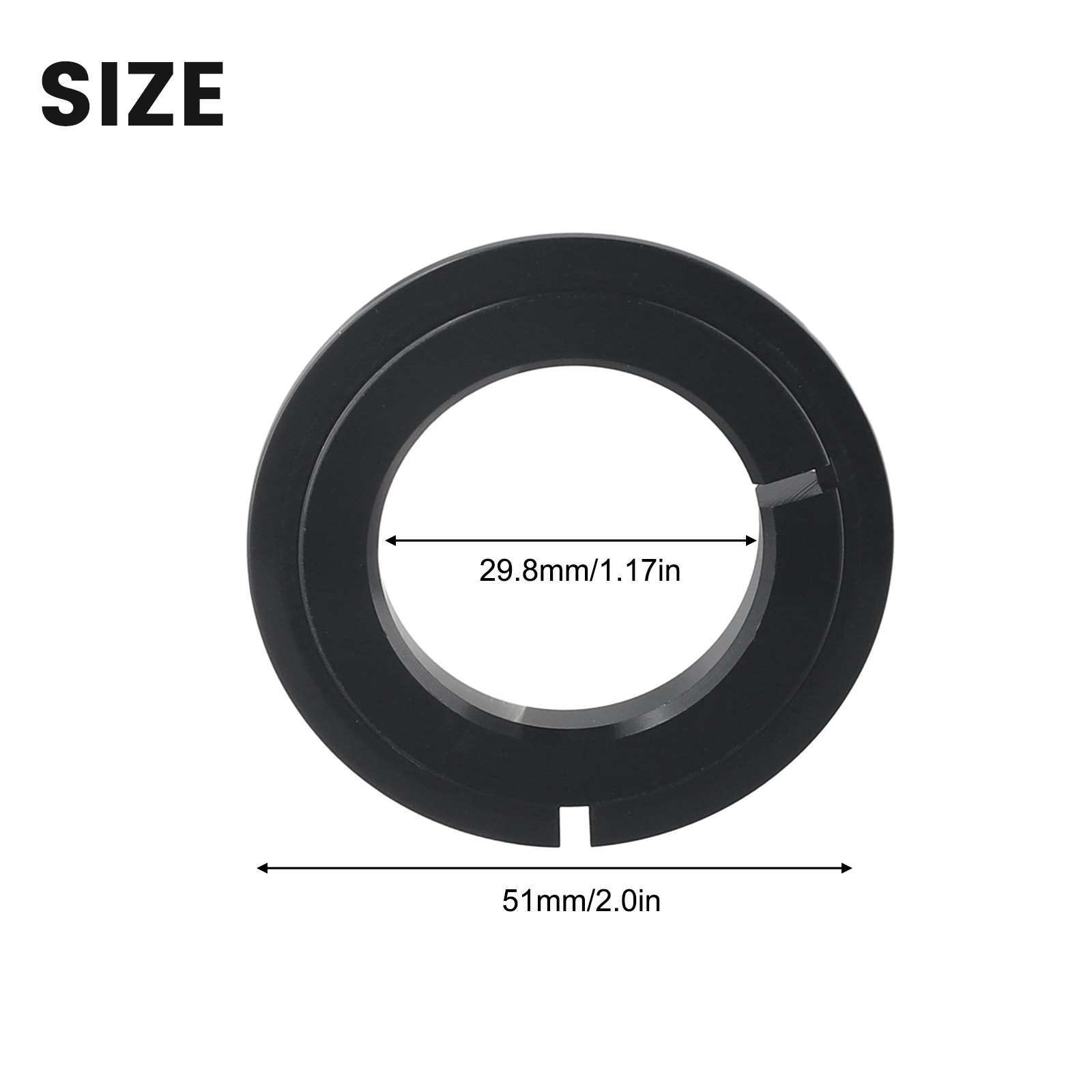 User friendly Bike Tapered Steerer Conversion Fork Adapter Crown Ring Gasket