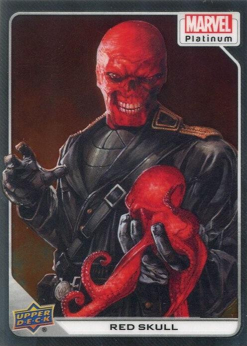 #7 - Red Skull (2023 MARVEL PLATINUM, Upper Deck) NEAR MINT NM Foil Card