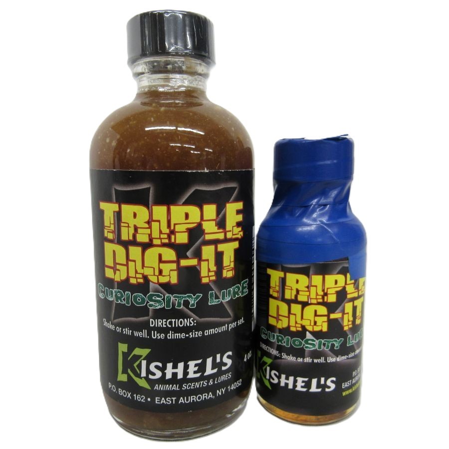 Triple Dig It Curiosity Lure Kishel's Lures Trapping Supplies
