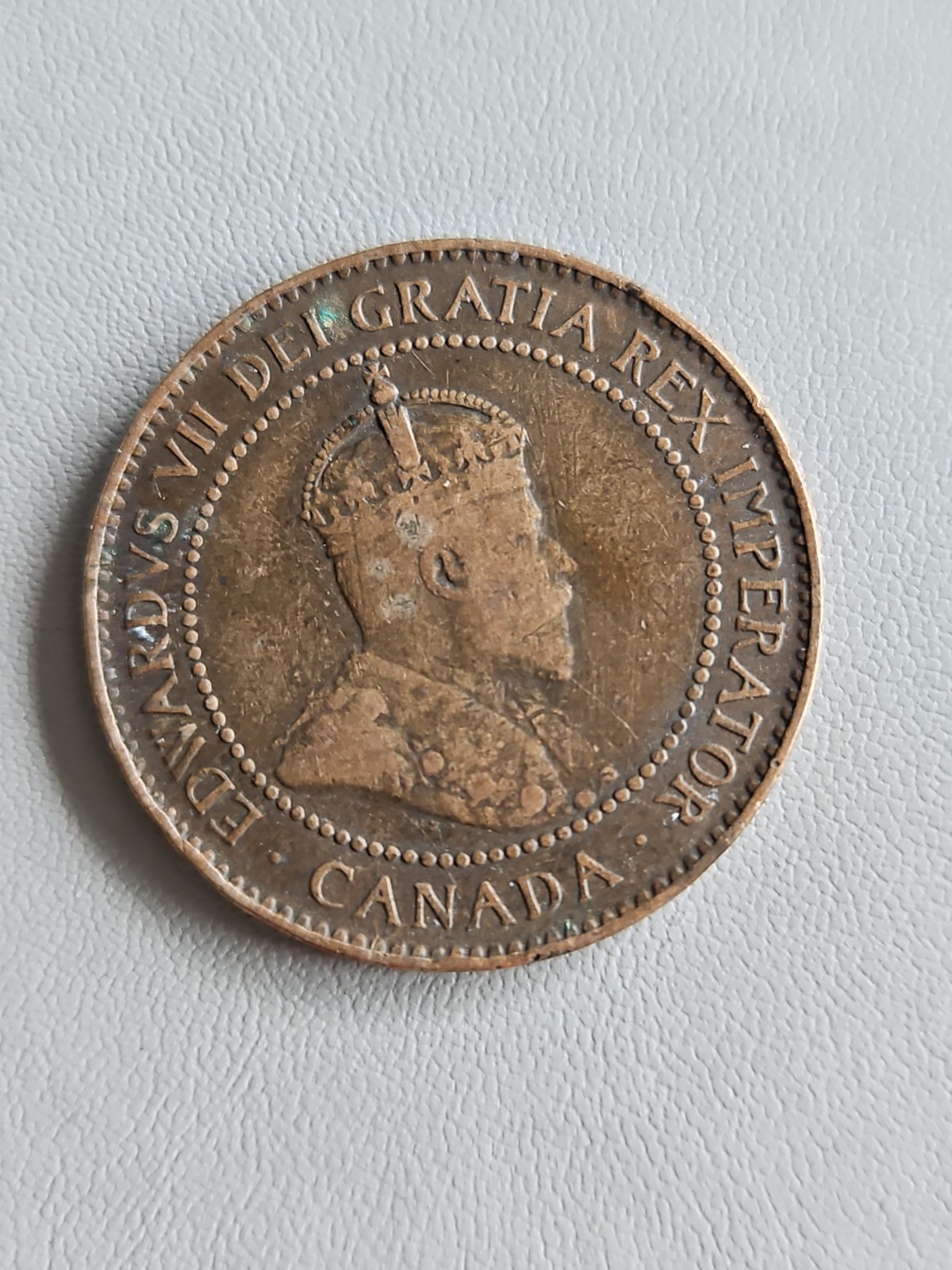 Canada One Cent 1907 King Edward VII