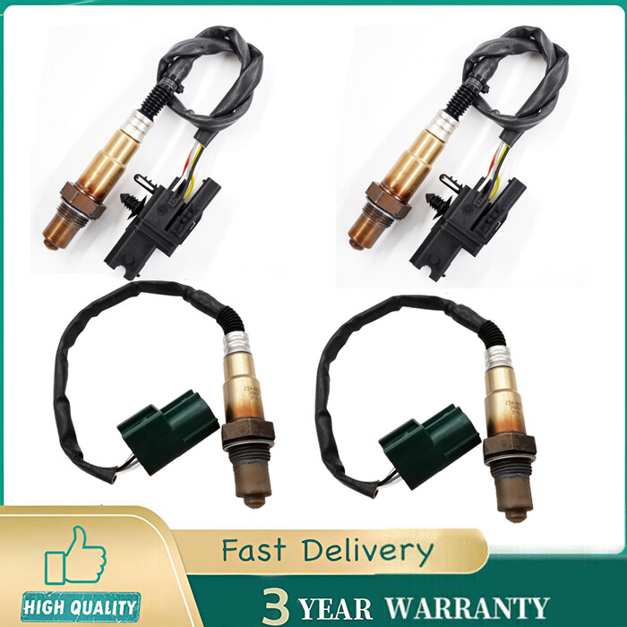 4PCS Up+Downstream Oxygen Sensor for 2004 2005 2006 Nissan TITAN & INFINITI QX56