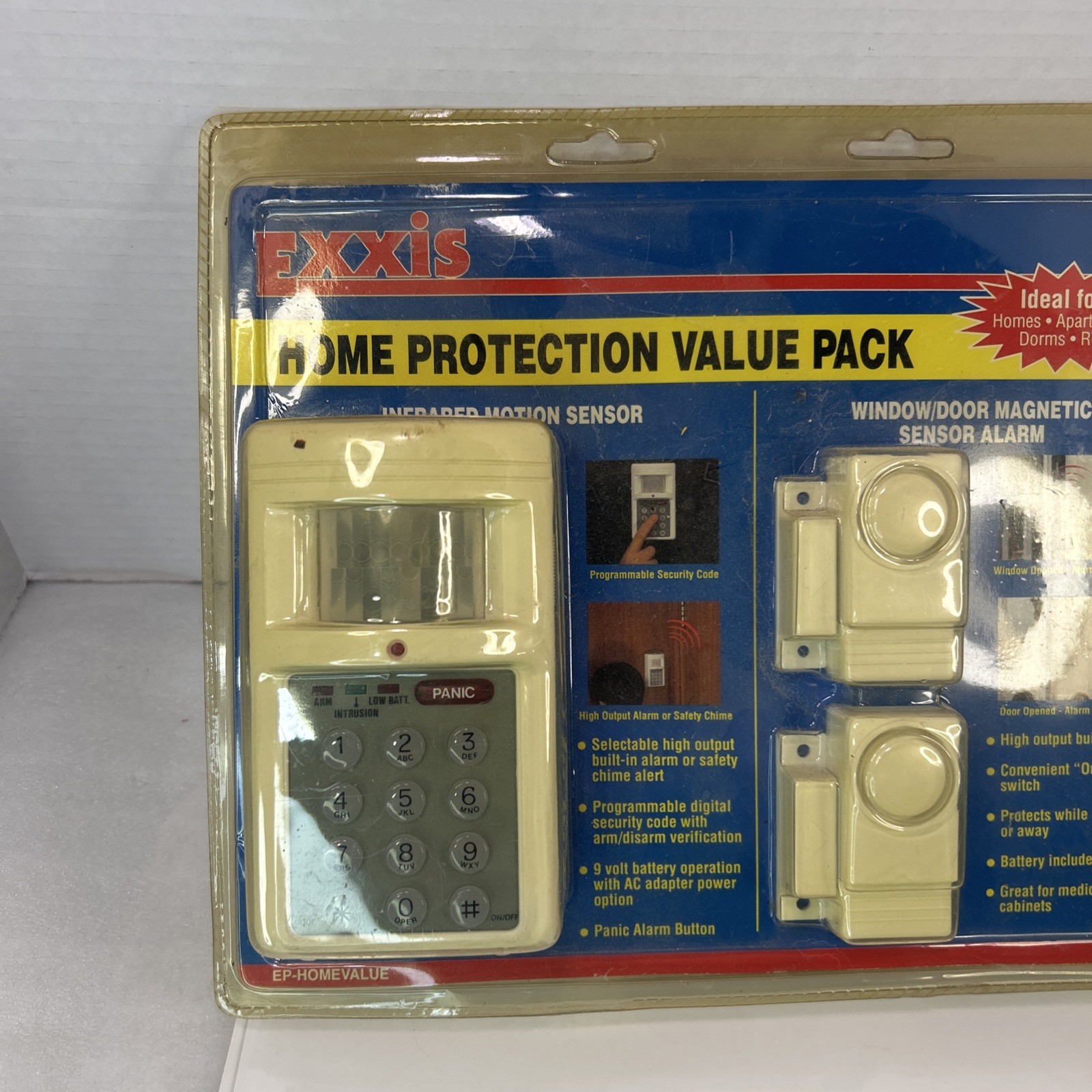 Exxis Home Protection Value Pack Door Alarm System Read