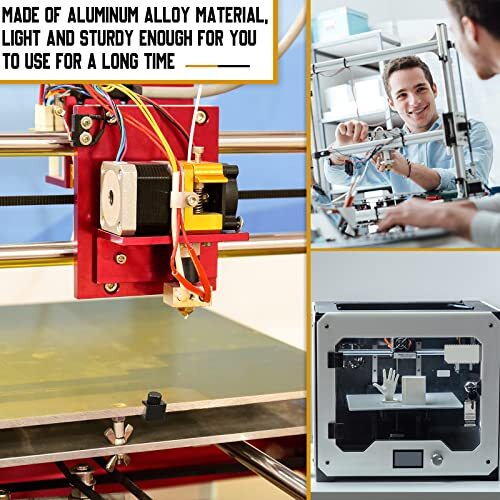 8 Pieces 3D Printer Glass Bed Clips Clamps Adjustable Fixed Clips for Ender