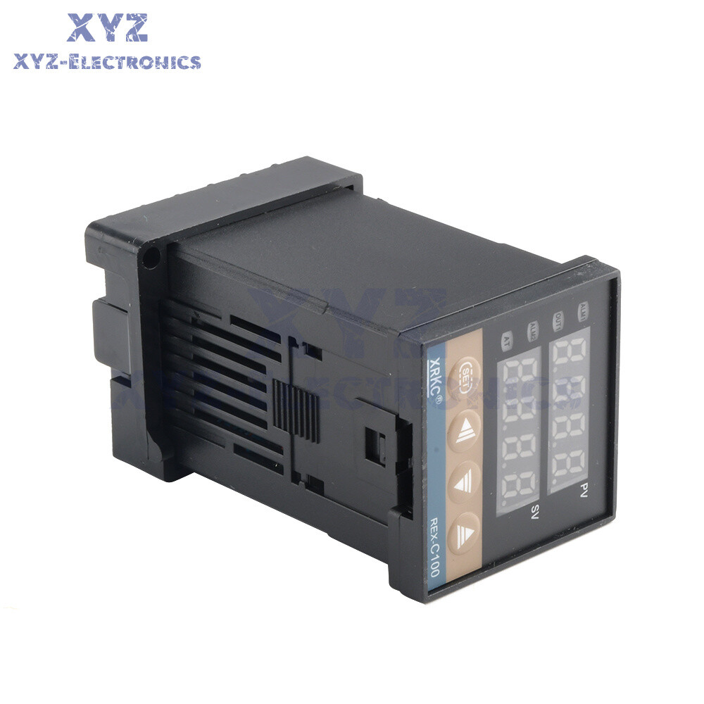 REX-C100 Relay Solid-state SSR Temperature Controller Thermostat K-Type Input