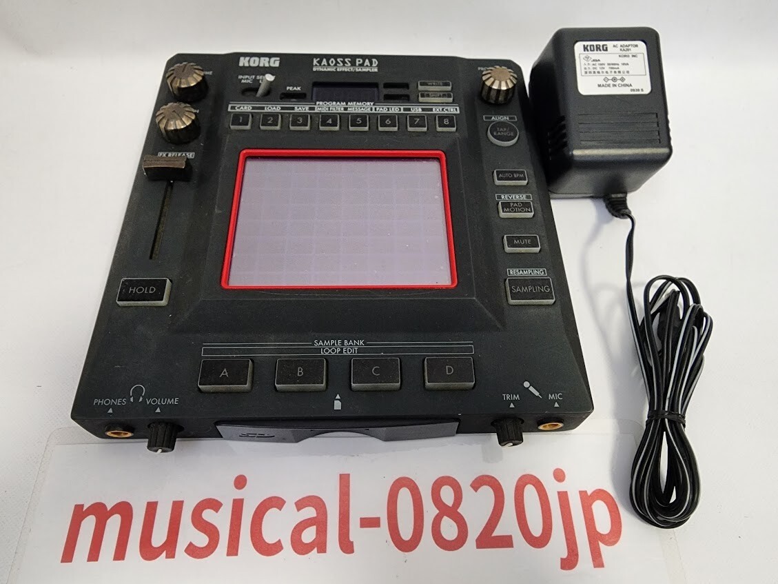 Korg KP-3 Kaoss Pad Dynamic Effect Sampler