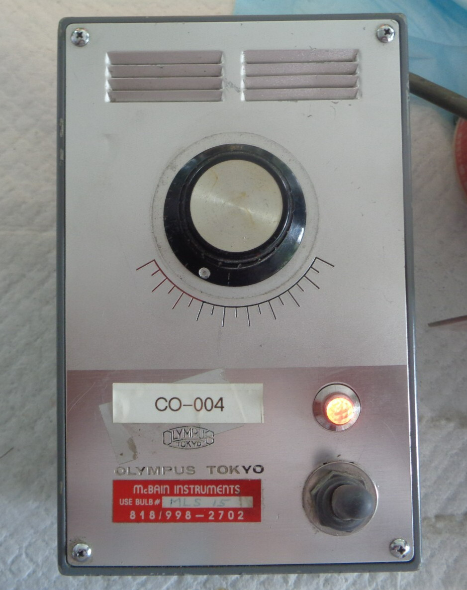 Olympus Tokyo TF Adjustable Illuminator Lamp Light Source