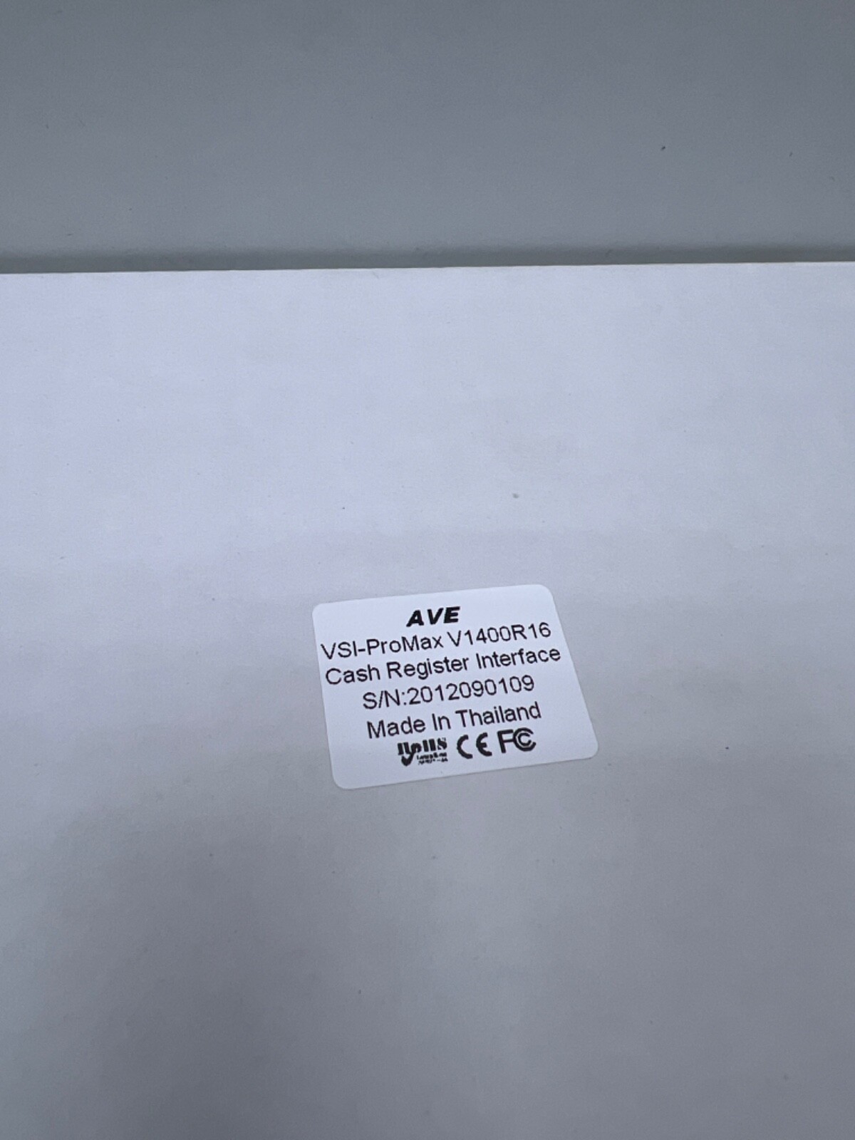 AVE VSI-PRO MAX ,V1400R16 Cash Register Interface