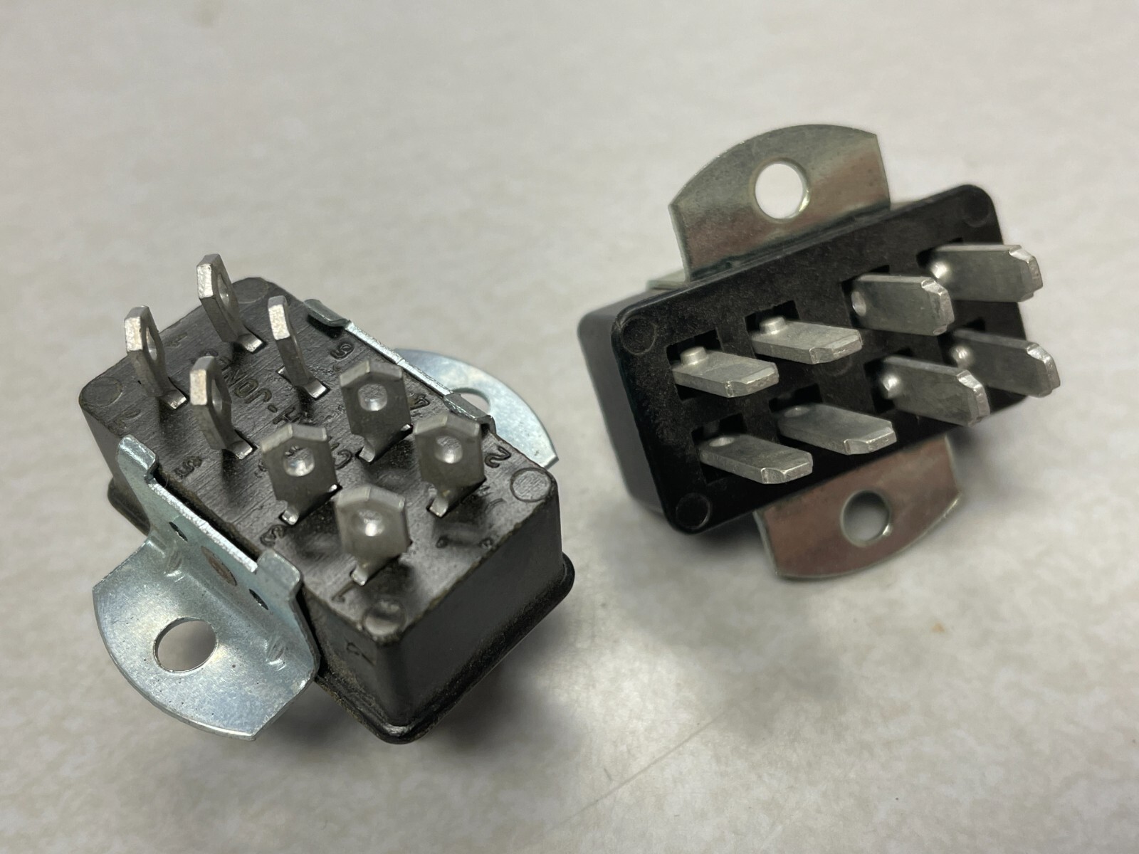 Cinch Jones Plug Male P-308-AB P-308-CCT 8 pin Connector Panel Mount