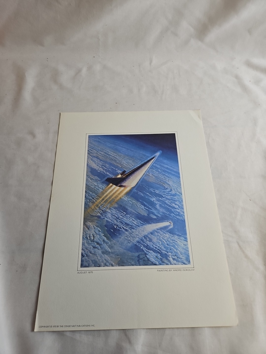 August 1975 Andrei Sokolov Science Fiction Art Print by Conde Nast #IMG