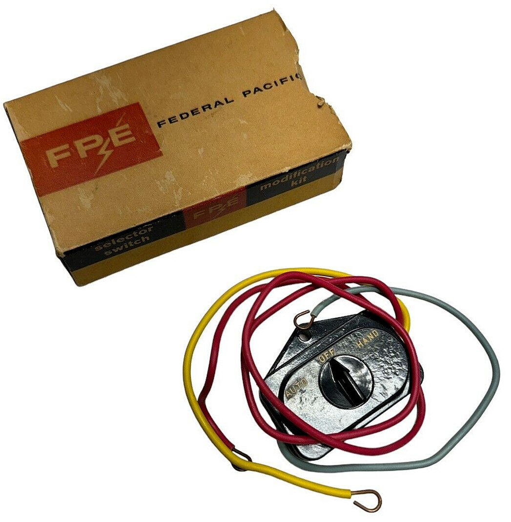 FPE Federal Pacific 5470-AM2 Selector Switch Modification Kit **Free Shipping**