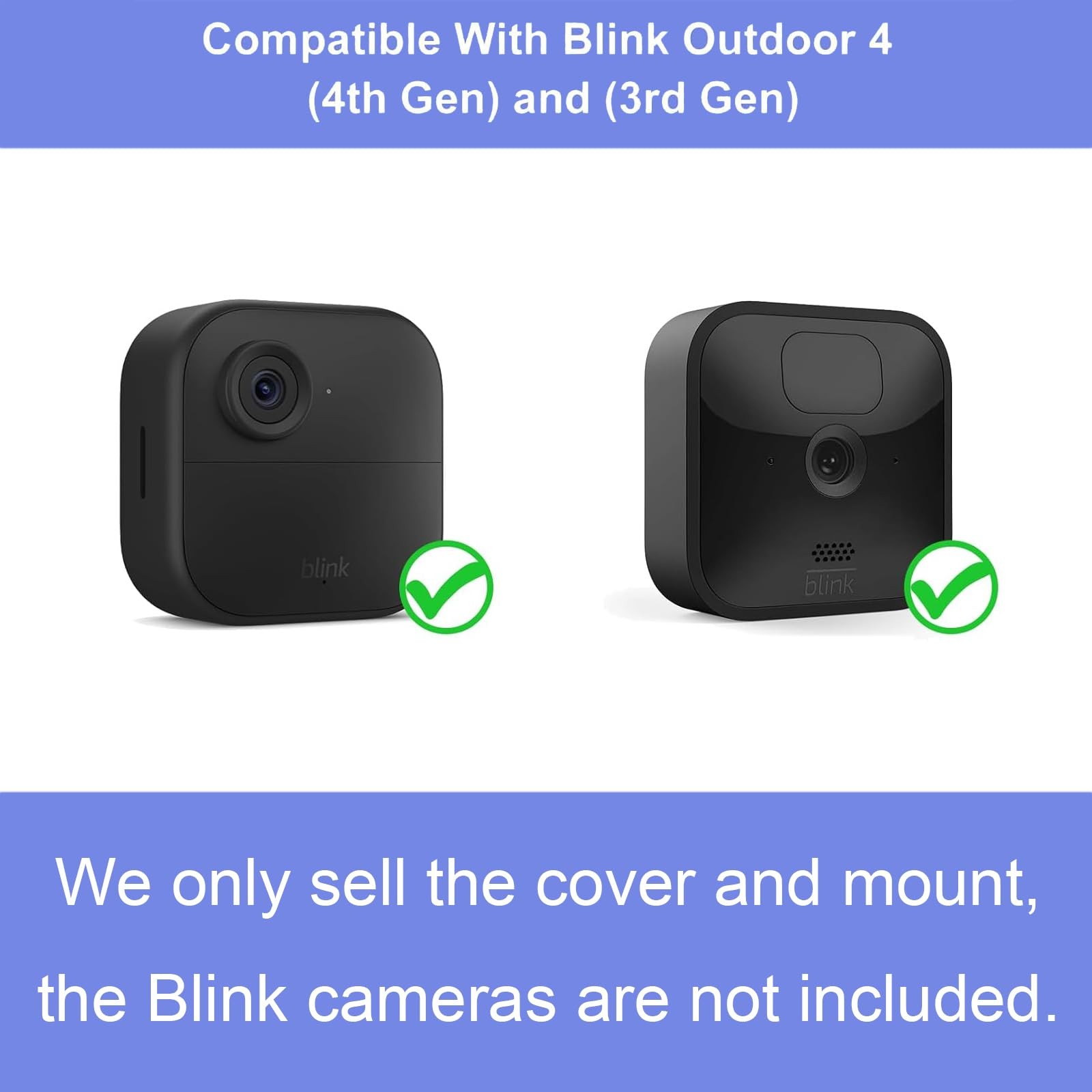 Wall Mount Bracket for 3 Pack (For the 4th & 3rd Gen & 2K+ new model), Black