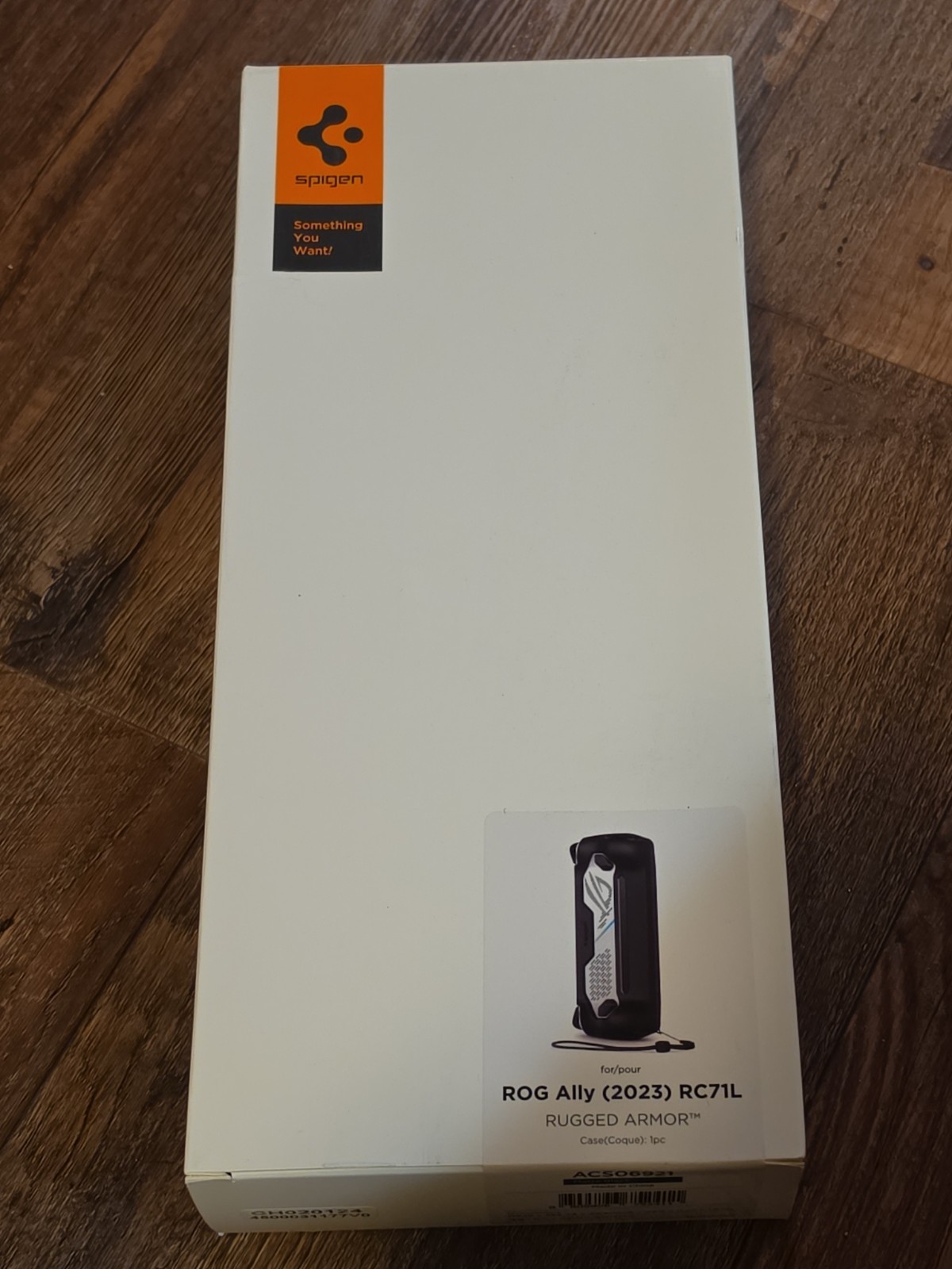 For ASUS ROG Ally 2023 RC71L | Spigen Rugged Armor Cover with Wrist Strap