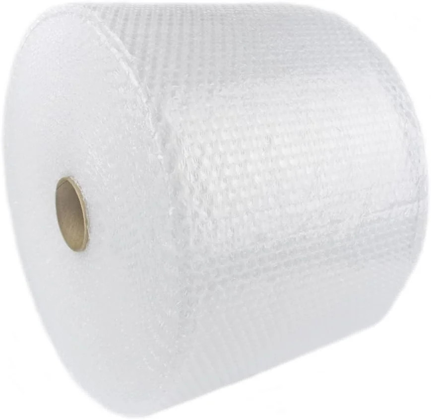 Yens Bubble Wrap 700ft x 12" Clear Plastic, 3/16" Small Bubble, Perforated Every
