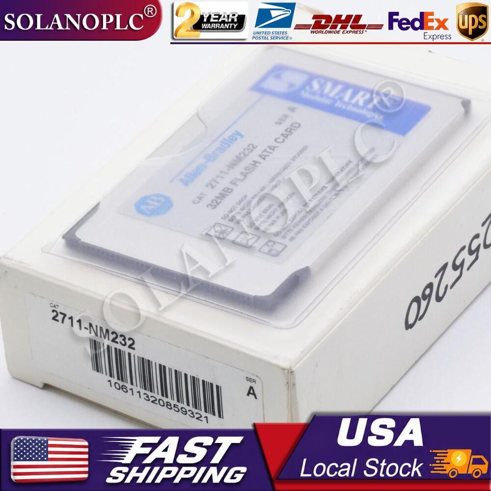 Allen-Bradley 2711-NM232 2711NM232 Ser. 32MB Flash ATA Card US Free Tax