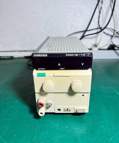 1PCS KIKUSUI,PMC-18-1A,18V,1A Compact Low Noise Linear Power Supply - Full Test