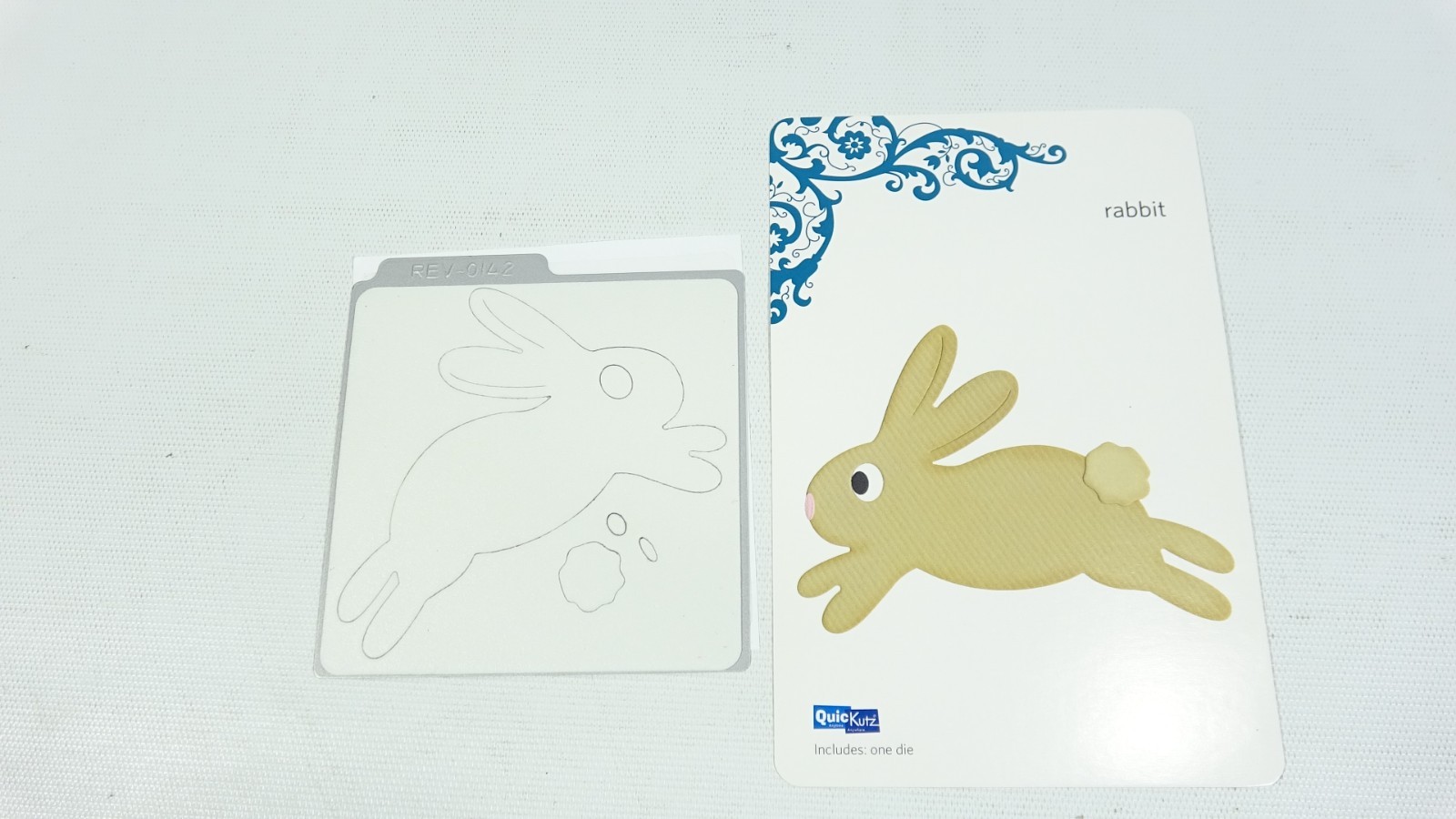 2008 Quickutz Cutting Die Rabbit REV-0142-S