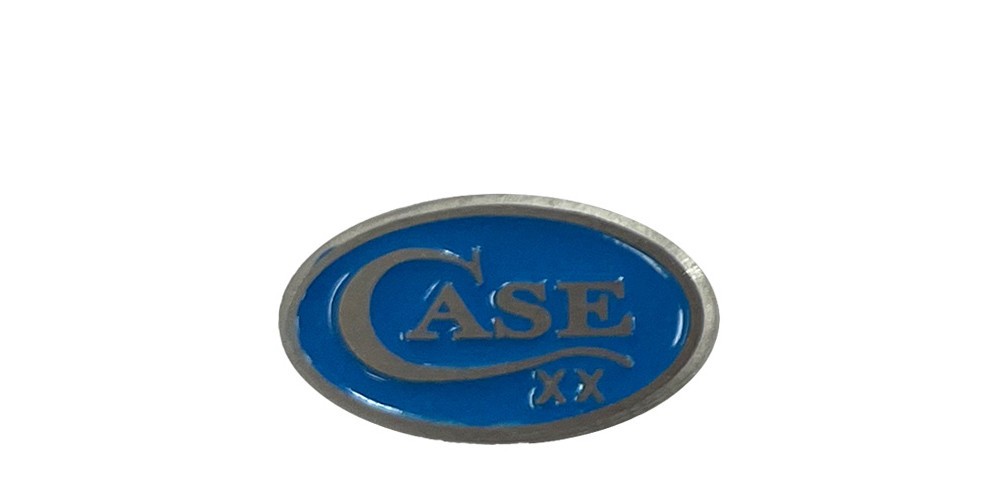CASE XX KNIVES CASE XX OVAL SKY BLUE HAT PIN (CSBHP) POCKET KNIFE