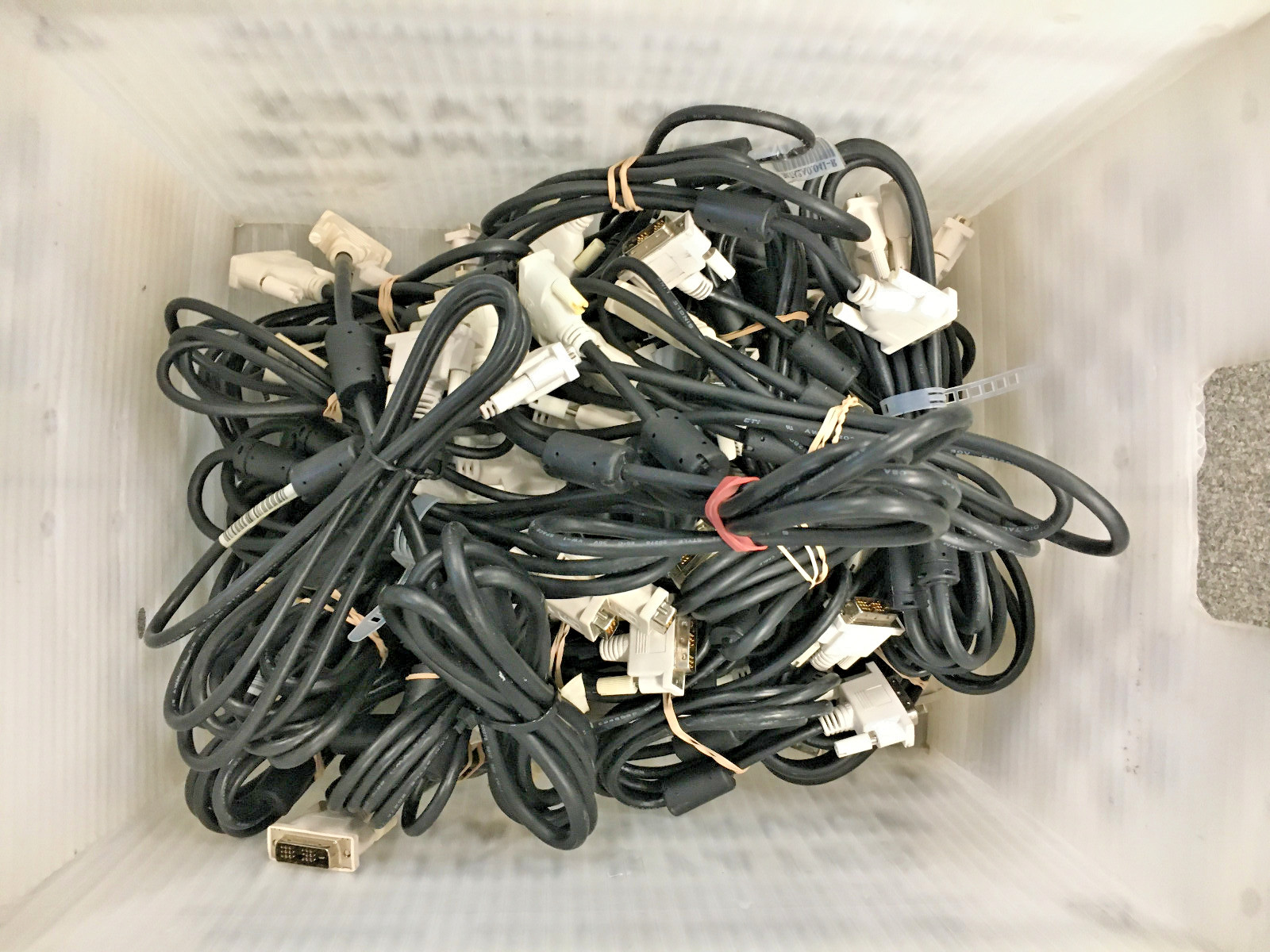 Lot of 50 DVI-D Single Link Male To Male Video DVI Cable for Monitor PC LCD TV
